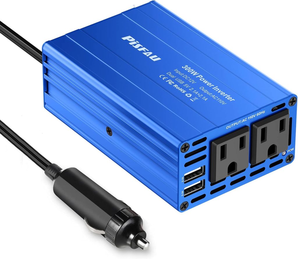 Never Run Out of Power Again: The 150W Car Power Inverter Every Traveler Needs!