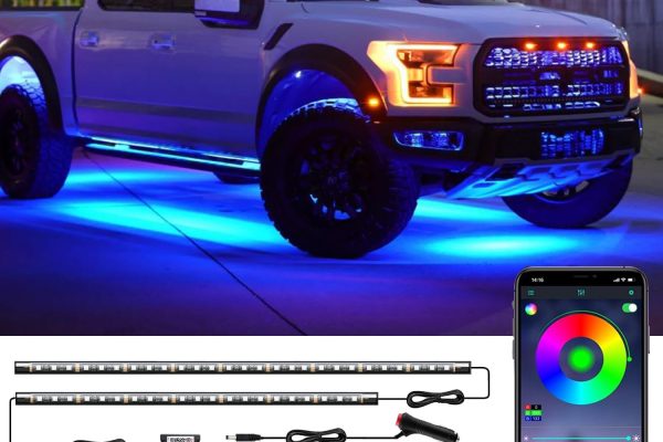 Transform Your Ride: The Ultimate Underglow Lights Kit That’s Waterproof, Remote-Controlled, and Sure to Turn Heads!