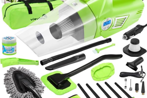 Transform Your Car Cleaning Routine: Discover the Ultimate Portable Vacuum That Will Leave Your Interior Spotless in Minutes!