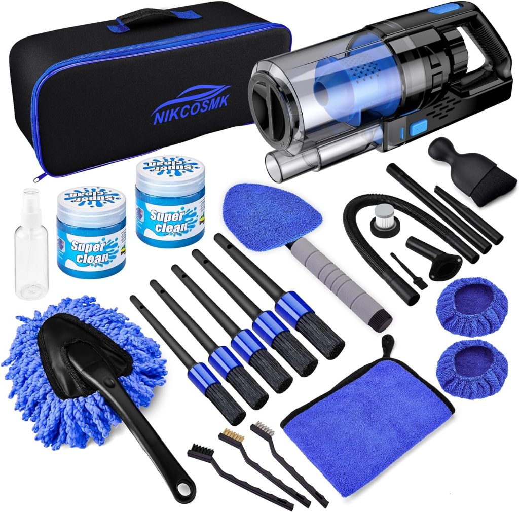 Transform Your Car’s Interior in Minutes: The Ultimate Cleaning Kit You Never Knew You Needed!